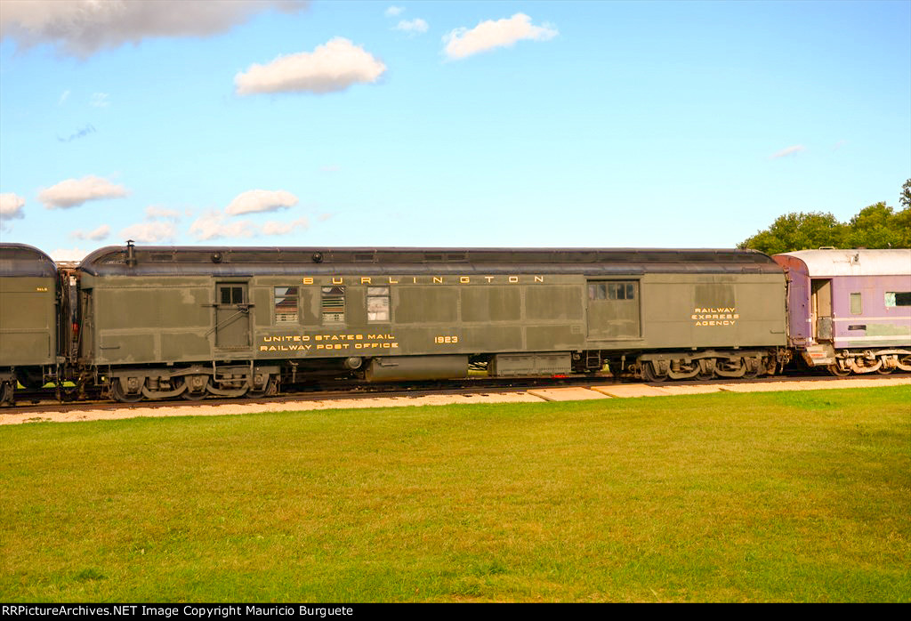 Chicago Burlington & Quincy Steel RPO/Baggage